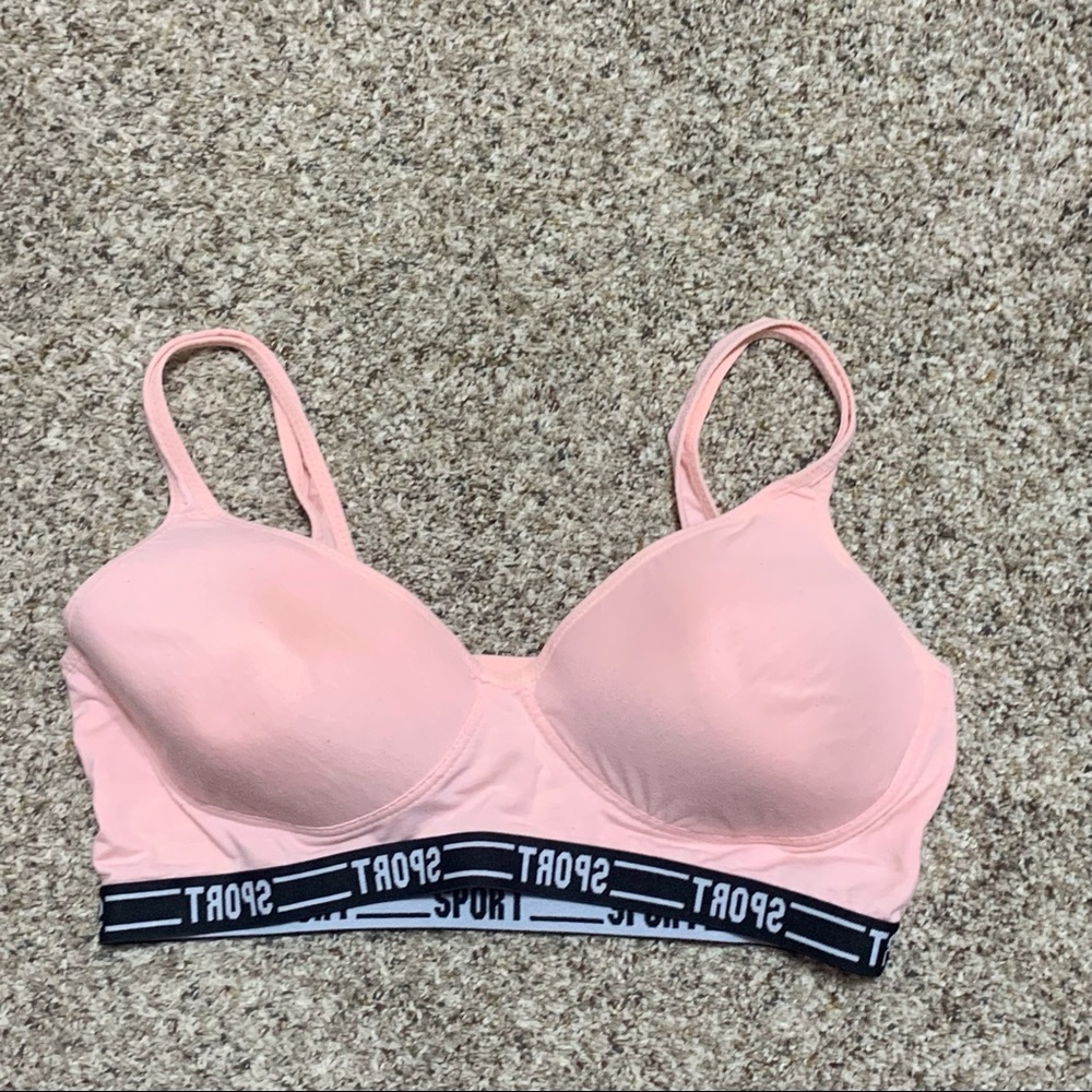 Women’s Size 3X Light Padded Wire-Free Sport Bra